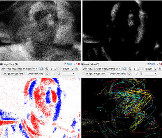 Event camera ROS2 Integration teaser