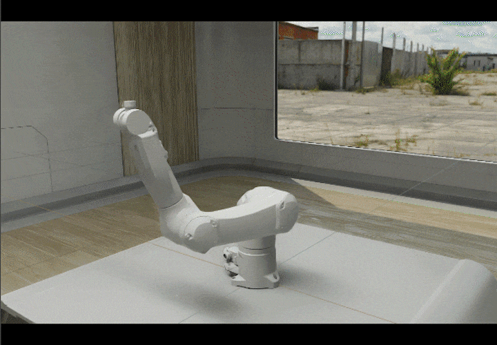 Digital Twin in Isaac Sim teaser