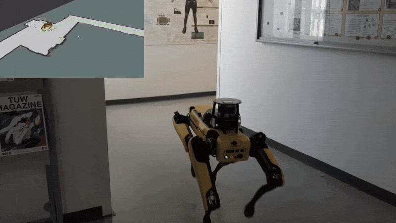 Autonomous Exploration with Spot teaser